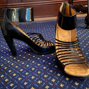 3.1 Phillip Lim Strappy Sandal Heels with Zipper